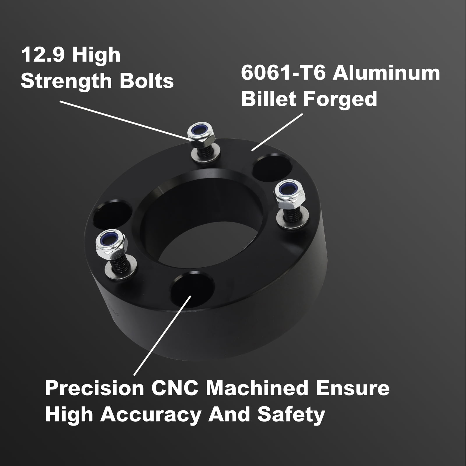 Sennachine 3" Front Leveling Lift Kit Fits Ford F-150 2WD 4WD 2004-2024 Suspension Spacers
