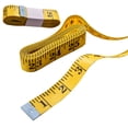 thumbnail image 2 of 2 Pack Sewing Tailor Ruler Flexible Measuring Tape for Clothes Diet Craft Dual Side Scale Clear Vinyl Tool, 2 of 7