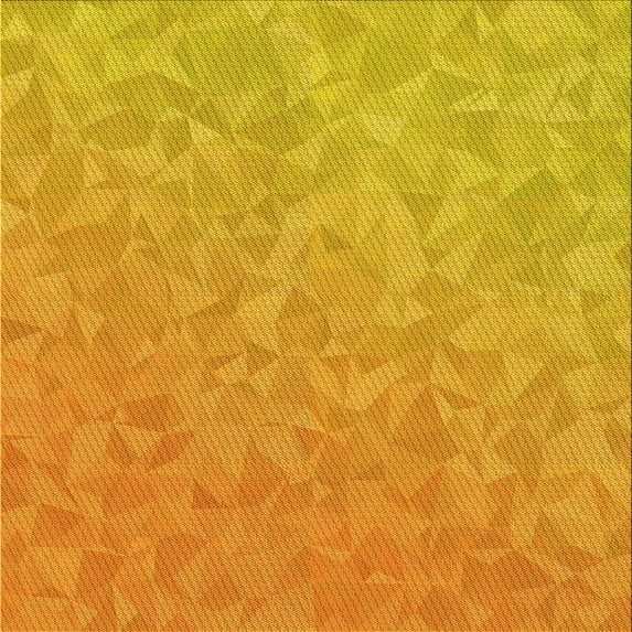 Ahgly Company Machine Washable Indoor Square Transitional Neon Orange Area Rugs, 8' Square