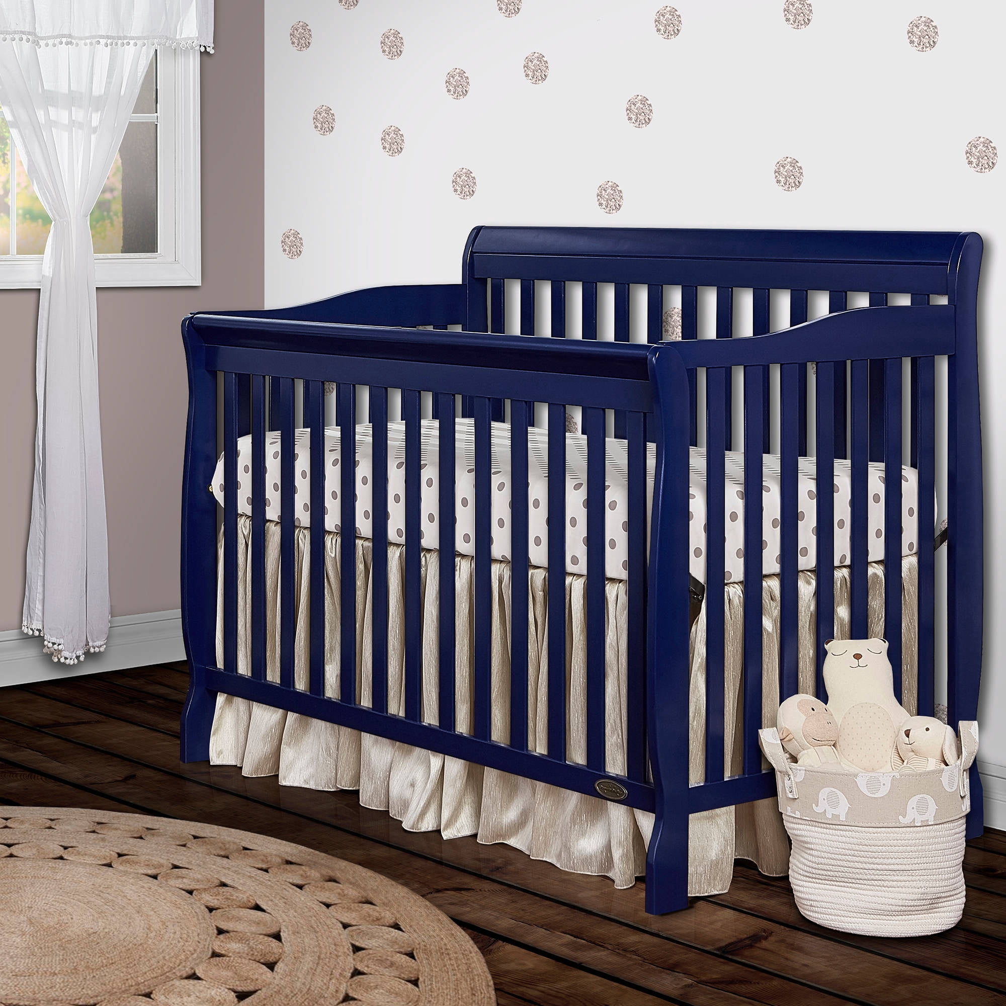 royal blue crib