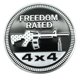 thumbnail image 5 of 10 Uds. De insignias de metal 3D para coche, insignias automotrices redondas, pegatinas para coche, calcomanía para coche 4x4 JAMW Sencillez, 5 of 5