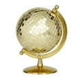 thumbnail image 6 of DecMode 8" Disco Ball Style Gold Globe, 6 of 8