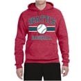 thumbnail image 2 of Wild Bobby City of Seattle Baseball Fantasy Fan Sports Unisex Hoodie Sweatshirt, Vintage Heather Red, Small, 2 of 6