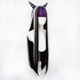 thumbnail image 2 of SL Pelucas para Mioda Ibuki Cosplay Peluca con Cuernos 39'' Negro Mixto Arco Iris Anime Halloween Cosplay Peluca para Mujeres Niñas con Gorra JAMW Sencillez, 2 of 5