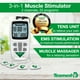 thumbnail image 2 of TESMED Fit 5.4: Unidad TENS, EMS, Estimulador Muscular y Masajeador Muscular (3 en 1), 22 Programas, 6 Personalizables, Ideal para Alivio del Dolor y Estimulación Muscular, 4 Electrodos, 2 of 5