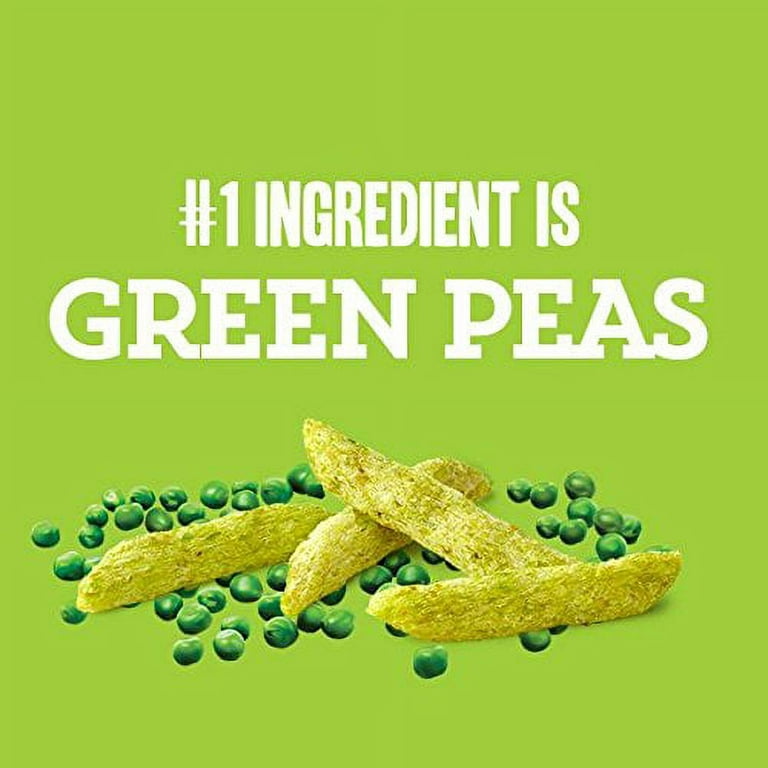 Snack Time: Harvest Snaps Baked Green Pea Snacks Parmesan and