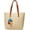B-beige, variant on Straw Beach Bags Tote Tassels Bag Hobo Summer Handwoven Shoulder Bags Purse With Pom Poms