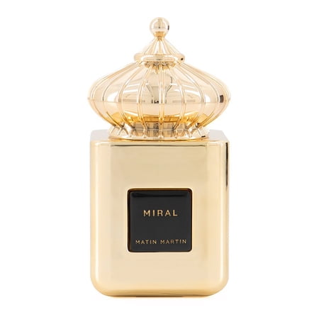 Matin Martin Miral - Oriental Women Perfume - Arabian Perfume for Women with Pear Jasmine Tonka - Long-Lasting Travel Size Womens Perfume - 3.4 oz