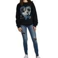 thumbnail image 6 of Junk Food Womens Ross And Rachel Sweatshirt, Black, X-Small, 6 of 7