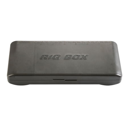 Professional Fishing Rigs Tackle Box Holds 62 Leaders (NOT Include) Closure ABS Construction with 30 Secure Pin