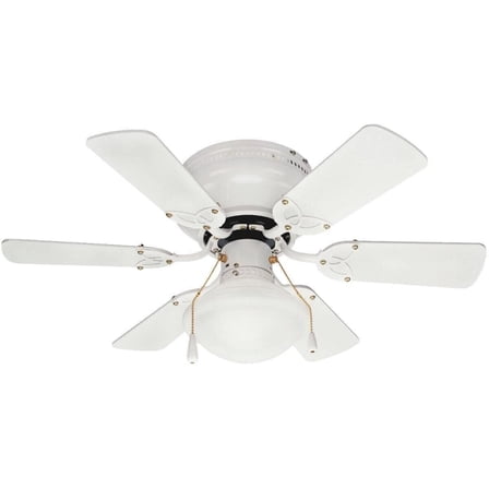 Home Impressions 30" White Ceiling Fan