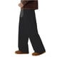 thumbnail image 2 of Ceisia Men's Wide-Leg Relaxed Sweatpants | Elastic Waist Side Layered Stripe Casual Pants (Multiple Solid Colors) Gifts, 2 of 9