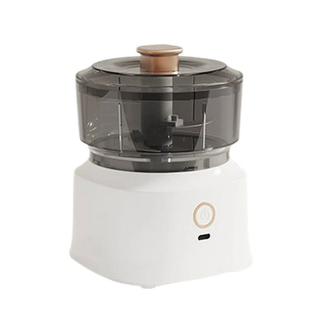 Youkk Compact Food Mixer Blender Healthier Low Noise Operation Compact Size Does Not Up Space Kitchen white