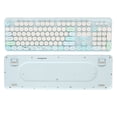 thumbnail image 1 of Combo De Teclado Y Mouse Inalámbricos, EDJO 2.4G, Teclado Ergonómico De Tamaño Completo Con Reposamuñecas Y Mouse Ajustable De 3 Niveles DPI, Para , Mac OS, Computadora, 1 of 7