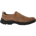 thumbnail image 6 of Roper Cotter Mens Tan Faux Leather Tumbled Slip-On Shoes 13 EE, 6 of 7