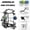 Smith Machine-Black/WB00 Weight Bench-Black/ Barbell-Black/Weight Plates-230LBS, variant on Mikolo Smith Machine Power Cage, Multi-Function Home Gym System with Cable Crossover, 121LB Weight Stack