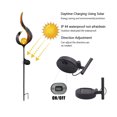 thumbnail image 2 of Lámpara De Césped Con Energía Solar Exquisita Luz De Calle De Tierra Varilla De Caña Ángel Llama Luna Lámpara Solar Led Decorativa Vidrio De Hierro Ip44 A Prueba De Agua Para Jardín Césped Pasarela Yuarrent HA026466-04, 2 of 5