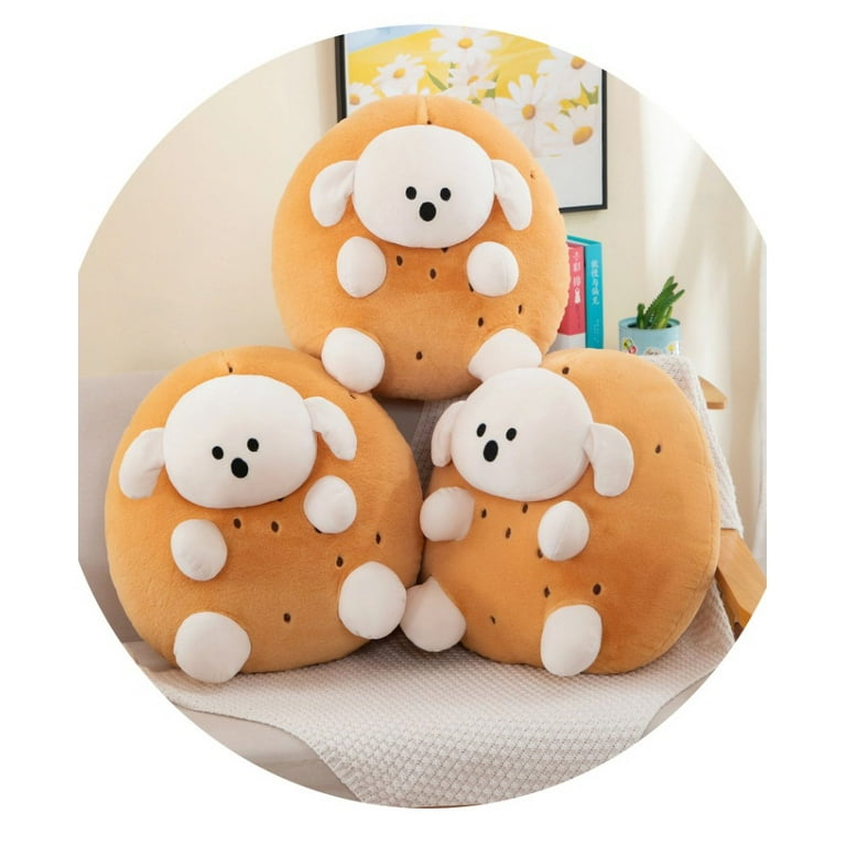 7.8'' Kawaii Potato Plush Toy Soft Food Stuffed Animals Plushie Pillow Toys  Doll (7.8'', Primary Color)
