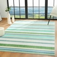 thumbnail image 3 of FULIE 5'x8'Boho Area Rugs Living Room Rugs Non-Slip Carpet Rug,Green, 3 of 7