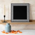thumbnail image 3 of Ships Next Day Canvas Wall Art 16"x16", Black Geometric Wood Framed Canvas Print Painting, Country Farm Traditional Chinese Tile Ready to Hang Picture Wall Decor for Home Bedroom Kitchen Office, 3 of 9