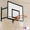 Standard Rim With White Net, variant on FORZA Replacement Basketball Rim & Net | NBA Size Regulation, Heavy Duty Steel Rim & Nylon Nets for Indoor & Outdorr - Two Color Options