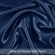 thumbnail image 4 of Servilletas de satén P Pothuiny Silky, azul marino, 43 x 43 cm, 50 unidades, 4 of 7