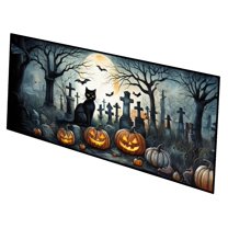 Carolines Treasures DAC2227HRM2858 0.2 x 28 x 58 in. Calacas Skeletons Spooky Halloween Runner Mat