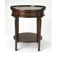thumbnail image 3 of Butler Specialty Transitional Round Accent Table In Plantation Cherry, 3 of 5