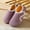 Purple, variant on Fesfesfes Girls Boys Cozy Indoor Slippers Warm Winter House Shoes with Non Slip Sole Soft Fuzzy Lining for Kids Children Non Skid Floor Socks Mop Slippers for Home Comfortable(Beige,2.5-3.5 Years)
