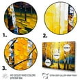 thumbnail image 3 of Designart Golden Birch Woods I Canvas Wall Art, 3 of 5