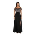 thumbnail image 1 of Off the Shoulder Lace Bodice Dress, 1 of 3