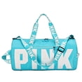 thumbnail image 2 of Bolsa de viaje rosa para mujer, bolsa de lona de entrenamiento de Fitness para viaje, bolsa de equipaje deportiva impermeable de gran capacidad para gimnasio Fivean unisex, 2 of 2