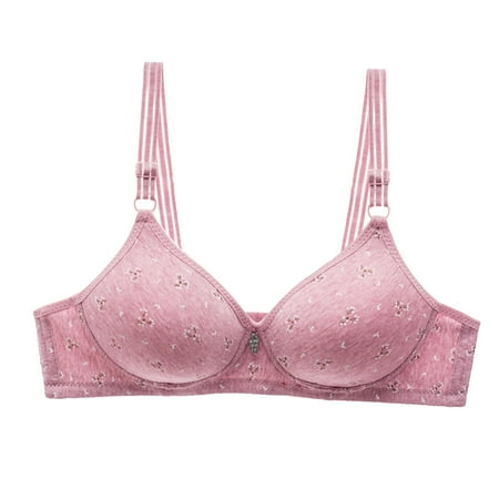 Siilsaa A Lingerie for Women Women s Sexy Lace Bra Underwire Balconette Unlined Demi Sheer Plus Size Hot Pink 100