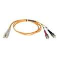 thumbnail image 1 of Eaton Tripp Lite Series 62,5 Multimode multi-mode Duplex (M) 125 62.5/ Fiber Patch Cable (LC/ST), 1M (3 Ft.) - Câble de Raccordement - ST (M) vers LC Multi-Mo - 1 M - Fibre Optique - Duplex - / 125 Microns, 1 of 3