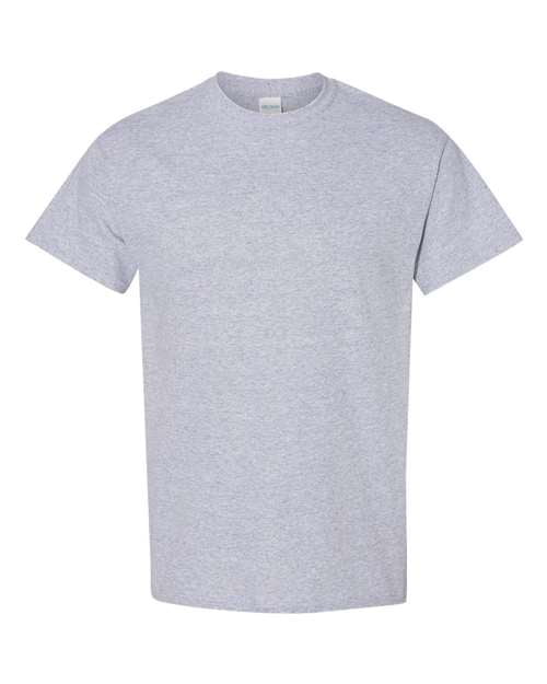 Gildan Classic Maglietta Uomo 100% Cotone, Grigio, XX-Large – Modello G500, Comfort E Durabilità