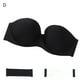thumbnail image 1 of Sujetador sin tirantes Sujetador sin costuras invisible antideslizante Ropa interior Hacer subir sexy para vestido de novia, Negro, D kenally AP001173-04B, 1 of 7