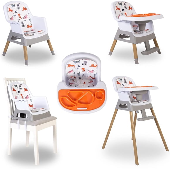 Silla Periquera 4 En 1 Red Kite Feed Me Snak Ajustable
