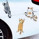 thumbnail image 5 of Pegatinas de Gatos Bonitos onlyliua para Coche Bicicleta Scooter 3 Piezas Reflectantes, 5 of 5