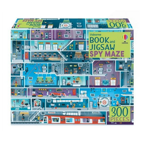 Usborne Book and Jigsaw Spy Maze (Paperback) by Kate Nolan, Sam Smith