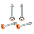 thumbnail image 1 of Unique Bargains Leveling Feet, 4Pcs M20x150x60mm - Carbon Steel Non-Skid Anti-shock Adjustable Table Feet for Furniture Workshops, 1 of 5