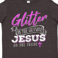 thumbnail image 4 of Inktastic Glitter Jesus Girls Toddler T-Shirt, 4 of 5