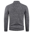 thumbnail image 5 of Lovzfmll Men's Cardigan, Shawl Collar Cable Knit Button Pocket, Casual Long Sleeve Sweater for Men, L, 5 of 5