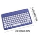 thumbnail image 3 of Teclado de Máquina de Escribir Teclado de Computadora de Color Bluetooth Portátil Inalámbrico, Teclado de Diseño Flexible de Máquina de Escribir Retro Compacta Inalámbrica, Diseño Compacto Ultra Delga, 3 of 9