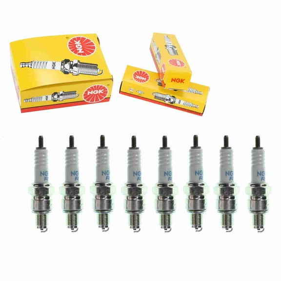 8 pc NGK 7223 Standard Spark Plugs for 4203 90793-20071 92070-1122 94701-00250 98056-57716 P-Z9HC UR3AS Ignition Wire Secondary