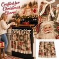 thumbnail image 4 of Christmas Oven Skirts for Stove Holiday Oven Door Cover,Christmas Oven Skirt and Stove Curtain with Ruffle Trim, Farmhouse Oven Skirt Curtain for Xmas Holiday Winter Kitchen Decor, 4 of 5