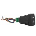 thumbnail image 1 of 2025 Latest Model Pin Black Plastic Car Push Button Fog Light Switch for Civic, 1 of 4