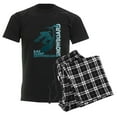 thumbnail image 6 of CafePress - Eat Sleep Snowboard Men's Dark Pajamas - Men's Dark Loose Fit Cotton Pajama Set, 6 of 7