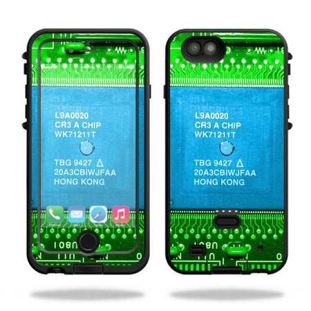 Dimension One Circuit Board MightySkins Protective Vinyl Skin Decal for LifeProof FRE Power iPhone 6 Plus Case Case wrap cover sticker skins Circuit Board ()