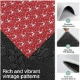 thumbnail image 3 of Red Christmas Deer and Snowflake Pattern Kitchen Rugs Sets Of 3,Kitchen Runner Rugs Non Skid Washable,Decorative Kitchen Floor Mats for Kitchen,Sink,Laundry,17"x30"+ 17"x47" + 17"x59", 3 of 6