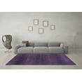 thumbnail image 3 of Ahgly Company Indoor Rectangle Abstract Blue Contemporary Area Rugs, 5' x 7', 3 of 4